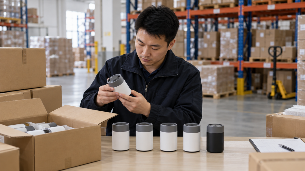 China warehouse product inspection before consolidation and international shipping