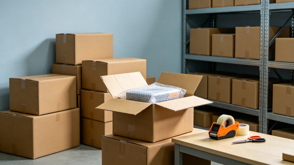 Consolidated and repacked 1688 order ready for DDP international shipping from China